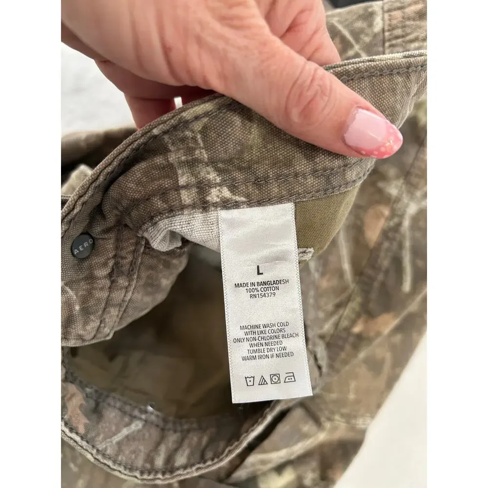 Aeropostale Camo Carpenter Shorts Men's Large